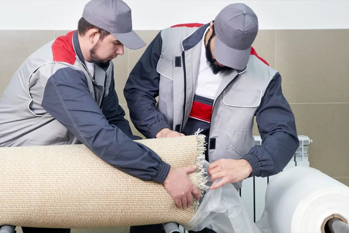 Tapete limpo e higienizado pela Cleanmania em São Paulo